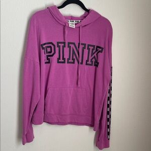 PINK Victoria's Secret Magenta Hoodie Sweater